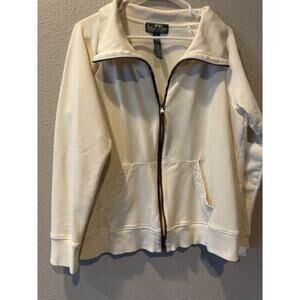L-RL Ralph Lauren Active Women's‎ Full Zip Sweater Size Extra Large